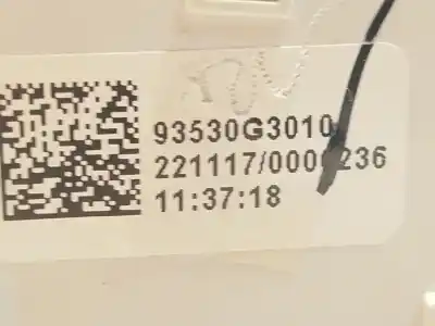 Second-hand car spare part rearview side mirror switch for hyundai i30 (pde, pd, pden) 1.5 oem iam references 93530g3010  93530g3010pmp