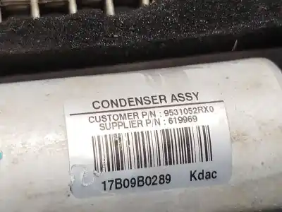 Автозапчастина б/у конденсат/радіатор кондиционера для suzuki swift v (az) 1.0 (a2l310) посилання на oem iam 9531052rx0  9531052r00