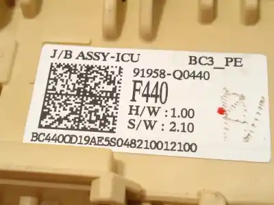 Автозапчасти б/у блок реле/предохранителей за hyundai i20 iii (bc3, bi3) 1.2 ссылки oem iam 91958q0440  