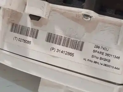 Peça sobressalente para automóvel em segunda mão quadrante por volvo s60 ii (134) d2 referências oem iam 31412865  p31412865