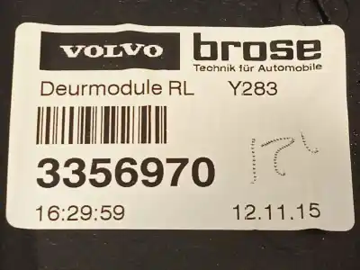 Second-hand car spare part rear left window regulator for volvo s60 ii (134) d2 oem iam references 30784312 30784308 31253064
