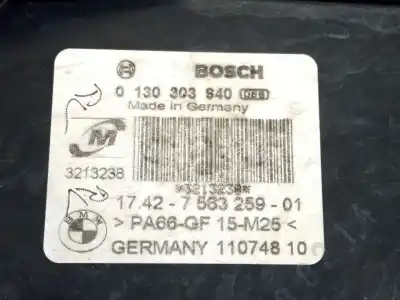 Piesă de schimb auto la mâna a doua electroventilator radiator pentru bmw 1 (e87) 116 i referințe oem iam 7563259 0130303940 17427563259