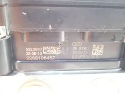 Peça sobressalente para automóvel em segunda mão abs por dacia spring ev (b6m1) referências oem iam 476602522r 970317 2265106452