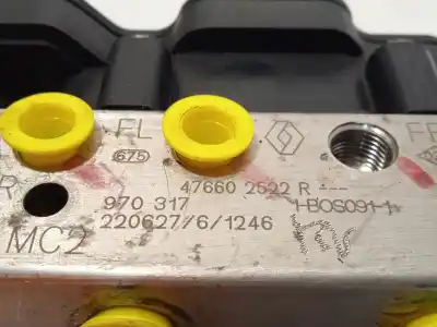 Peça sobressalente para automóvel em segunda mão abs por dacia spring ev (b6m1) referências oem iam 476602522r 970317 2265106452