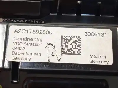 Second-hand car spare part dashboard for vw t-roc (a11, d11) 1.6 tdi oem iam references 17a920790a a2c17592800 