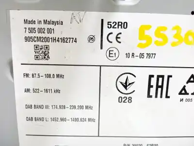 Pezzo di ricambio per auto di seconda mano display multifunzione per suzuki swift v (az) 1.0 (a2l310) riferimenti oem iam 3992052r00 7505002001 3992052r00cn5