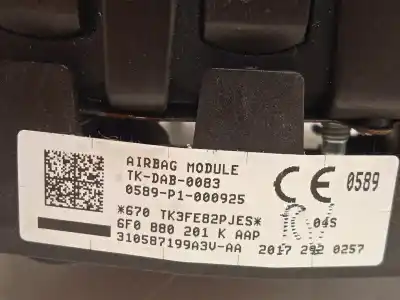 Автозапчастина б/у передня ліва подушка безопасности для seat leon st (5f8) 2.0 tdi 4drive посилання на oem iam 6f0880201k  6f0880201kaap