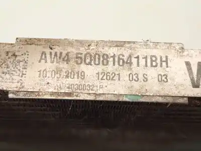Автозапчасти б/у конденсатор / радиатор кондиционера воздуха за seat leon st (5f8) 2.0 tdi 4drive ссылки oem iam 5q0816411bh  