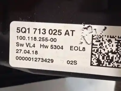 Автозапчасти б/у рычаг переключения передач за seat leon st (5f8) 2.0 tdi 4drive ссылки oem iam 5q1713025at  