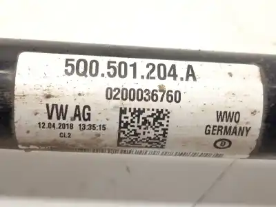 Автозапчасти б/у задняя правая трансмиссия за seat leon st (5f8) 2.0 tdi 4drive ссылки oem iam 5q0501204a  