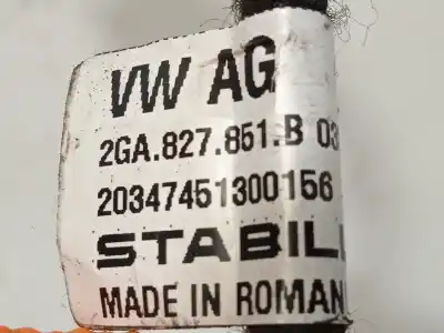 Pezzo di ricambio per auto di seconda mano ammortizzatori baule / porte per vw t-roc (a11, d11) 1.6 tdi riferimenti oem iam 2ga827851b  