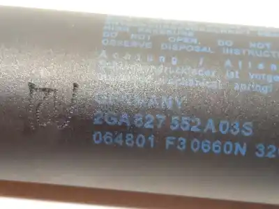 Pezzo di ricambio per auto di seconda mano ammortizzatori baule / porte per vw t-roc (a11, d11) 1.6 tdi riferimenti oem iam 2ga827552a03s  2ga827552a905