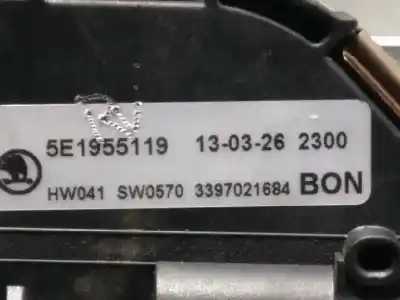 Second-hand car spare part front windshield wiper motor for skoda octavia lim. (5e3) style oem iam references 5e1955119 1397220650 
