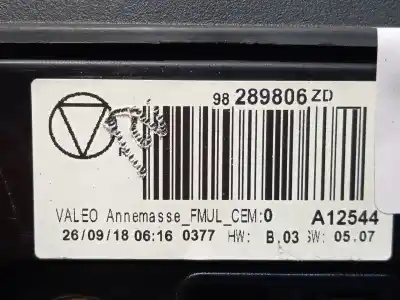 Автозапчастина б/у багатофункційний дисплей для citroen c4 cactus 1.5 bluehdi 120 посилання на oem iam 9828476980  98289806zd