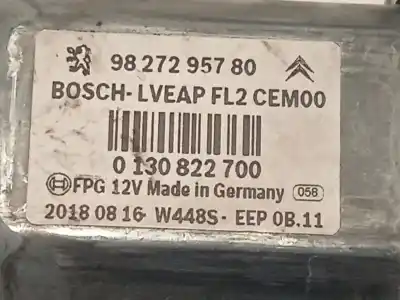 Автозапчастина б/у регулятор переднього правого скла для citroen c4 cactus 1.5 bluehdi 120 посилання на oem iam 9827295780 0130822700 9827189380