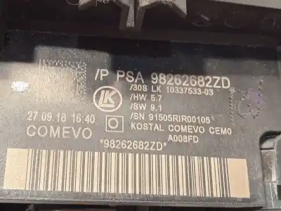 Автозапчастина б/у перерівний контроль для citroen c4 cactus 1.5 bluehdi 120 посилання на oem iam 98262682zd  