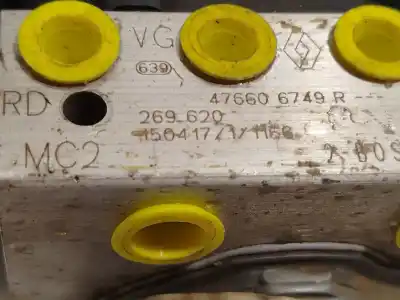 Peça sobressalente para automóvel em segunda mão abs por renault kadjar zen referências oem iam 476606749r 269620 0265956320