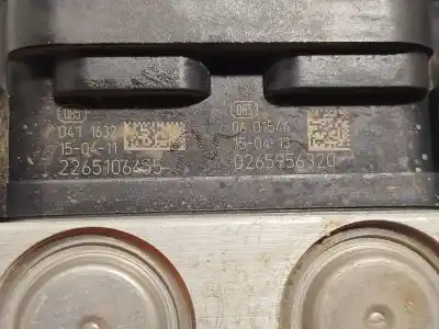 Peça sobressalente para automóvel em segunda mão abs por renault kadjar zen referências oem iam 476606749r 269620 0265956320