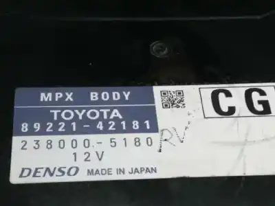 Автозапчастина б/у електронний модуль для toyota rav 4 advance посилання на oem iam 8922142181 2380005180 