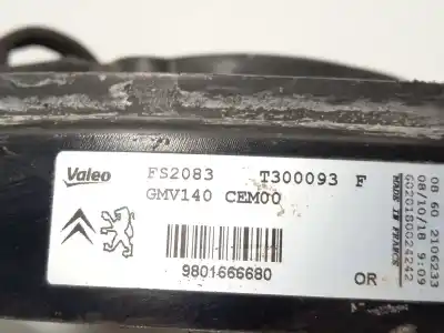 Автозапчастина б/у електро вентилятор для citroen c4 cactus 1.5 bluehdi 120 посилання на oem iam 9801666680  