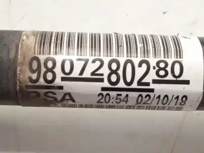 Автозапчастина б/у передня ліва трансмісія для citroen c4 cactus 1.5 bluehdi 120 посилання на oem iam 9807280280  