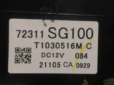 İkinci el araba yedek parçası iklim kontrolü için subaru forester (sh_) 2.0 d awd (shh) oem iam referansları 72311sg100  