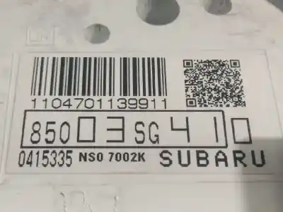 İkinci el araba yedek parçası enstrüman paneli için subaru forester (sh_) 2.0 d awd (shh) oem iam referansları 85003sg410  