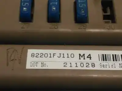 Peça sobressalente para automóvel em segunda mão caixa de fusíveis e relés por subaru forester (sh_) 2.0 d awd (shh) referências oem iam 82201fj110  