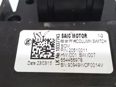 Second-hand car spare part indicator switch for mg rover mg zs suv 1.5 vti oem iam references 20510011  