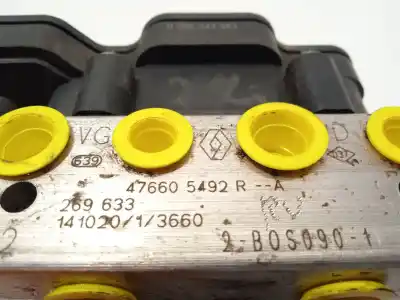 Peça sobressalente para automóvel em segunda mão abs por renault captur zen referências oem iam 476605492r 269633 0265956285