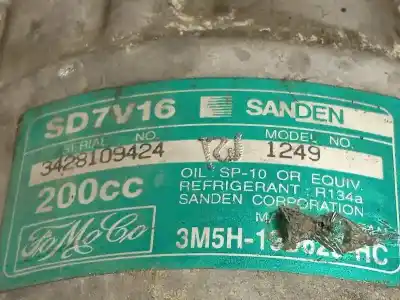 Piesă de schimb auto la mâna a doua compresor de aer condiționat pentru volvo s40 berlina 2.0 diesel cat referințe oem iam 3m5h19d629hc sd7v16 1249