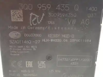 Автозапчастина б/у електронний модуль для seat ateca (kh7, khp) 1.5 tsi посилання на oem iam 3q0959435q 5za011460 
