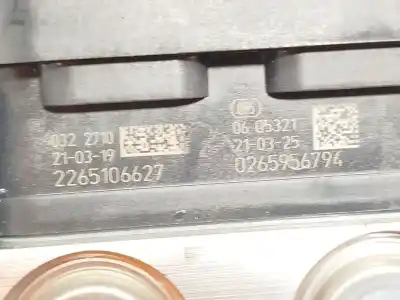 Peça sobressalente para automóvel em segunda mão abs por renault clio v limited referências oem iam 476608568r 970112 0265956794