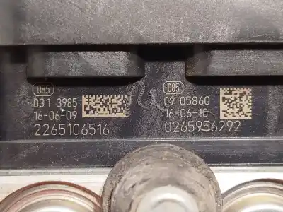 Tweedehands auto-onderdeel abs voor opel corsa e selection ecoflex oem iam-referenties 39011871 269539 0265956292