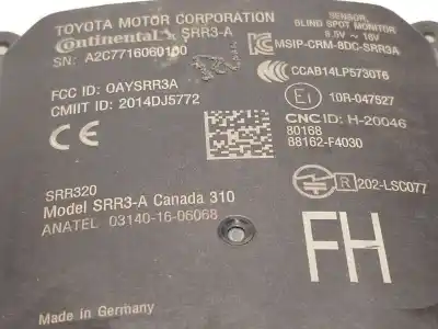 Автозапчасти б/у электронный модуль за toyota c-hr (_x1_) 2.0 hybrid (maxh10) ссылки oem iam 88162f4030  