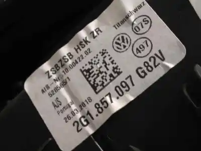 Автозапчастина б/у бардачок для volkswagen polo 1.0 tsi посилання на oem iam 2g1857097g82v  