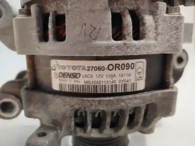 Peça sobressalente para automóvel em segunda mão alternador por toyota auris (_e18_) 2.0 d-4d (ade186_) referências oem iam 27060or090 1042113140 270600r090