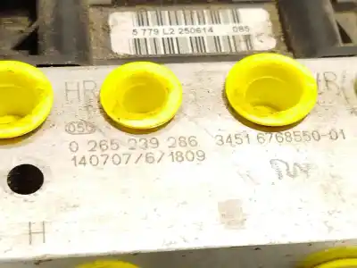 Second-hand car spare part abs for bmw x1 (e84) sdrive 18 d oem iam references 34516768550 0265239286 34516860214
