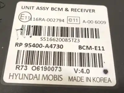 Second-hand car spare part electronic module for kia carens iv 1.7 crdi oem iam references 95400a4730  