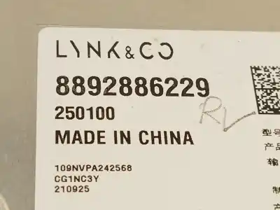 Second-hand car spare part electronic module for lynk & co 01 phev oem iam references 8892886229  
