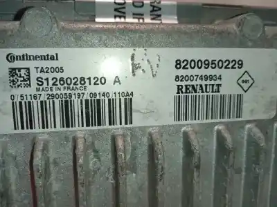 Second-hand car spare part automatic gearbox control unit for renault clio iii 1.6 16v oem iam references 8200950229 s126028120a 