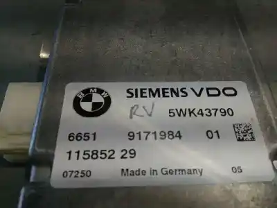 İkinci el araba yedek parçası elektronik modül için bmw serie 6 coupe (e63) 635d oem iam referansları 9171984 66519171984 