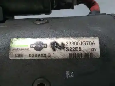 Piesă de schimb auto la mâna a doua electromotor pentru renault koleos 2.0 dci diesel fap referințe oem iam 23300jg70a ts22e9 