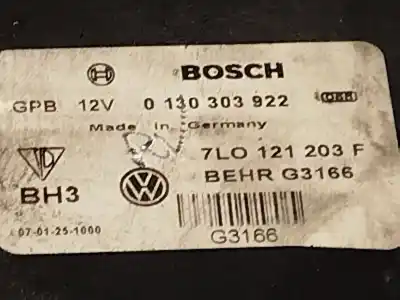 Автозапчастина б/у електро вентилятор для audi q7 (4lb) 3.0 tdi quattro посилання на oem iam 7l0121203f 0130303922 7l0959455d