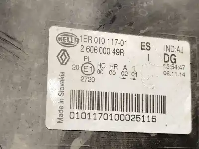 Автозапчастина б/у ліва фара для renault master iii furgón (fv) 2.3 dci 125 fwd (fv0c, fv0d, fv0g, fv0h, fv0j, fv0k) посилання на oem iam 260600049r 1er01011701 