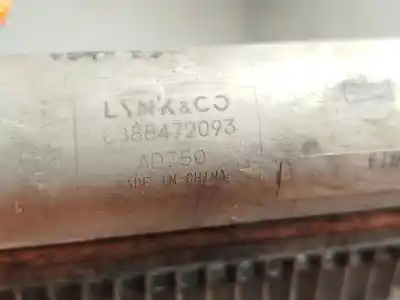 Автозапчасти б/у конденсатор / радиатор кондиционера воздуха за lynk & co 01 phev ссылки oem iam 8888472093  