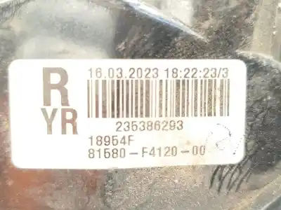 Автозапчасти б/у внутренний правый задний фонарь за toyota c-hr (_x1_) 1.8 hybrid (zyx10_, zyx11_) ссылки oem iam 81580f4120  