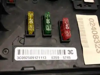 Автозапчасти б/у блок реле/предохранителей за volkswagen passat lim. (362) advance bluemotion ссылки oem iam 3c0937629c  