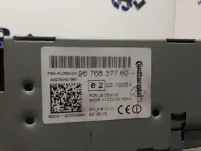 Piesă de schimb auto la mâna a doua sistem audio / cd radio casetofon pentru peugeot 508 active referințe oem iam 9676837780  