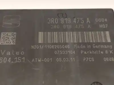 Автозапчастина б/у електронний модуль для seat exeo st (3r5) 2.0 tdi посилання на oem iam 3r0919475a  